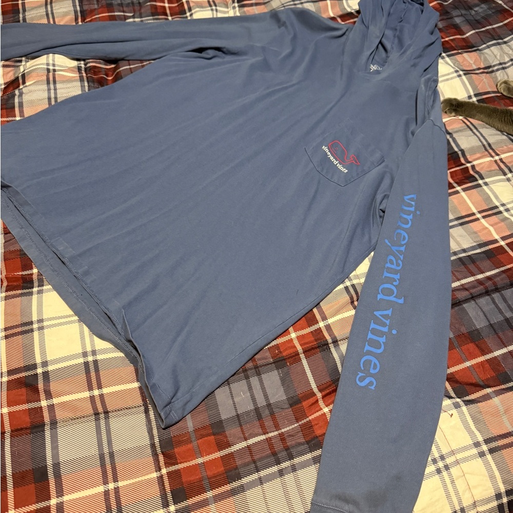 Vineyard Vines Charcoal Gray Cotton Shirt
